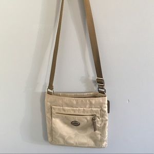 Coach Getaway Signature Nylon Crossbody Bag